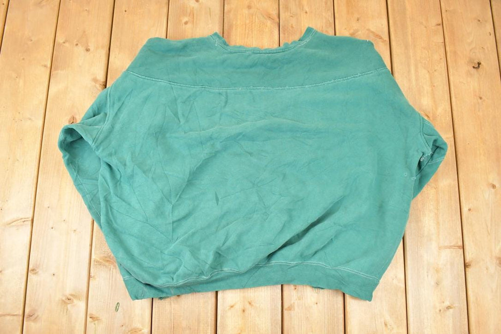Vintage 1990s Notre Dame Embroidered University Crewneck Sweater Mens XXL
