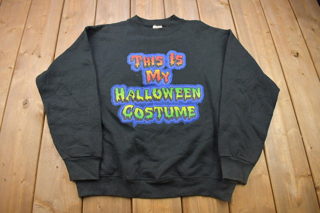 Vintage 1990s "Halloween Costume" Crewneck Sweatshirt
