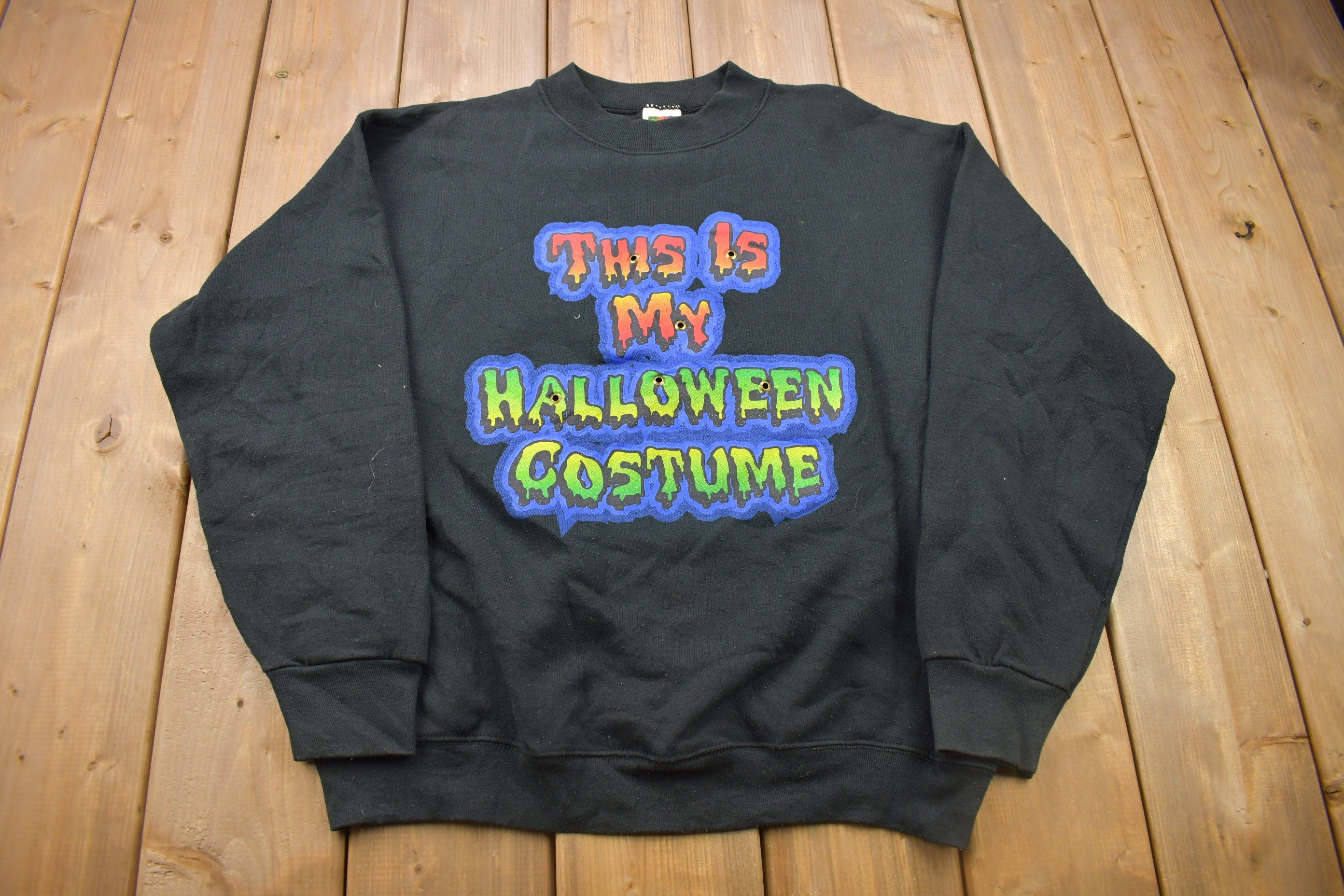 Vintage 1990s "Halloween Costume" Crewneck Sweatshirt