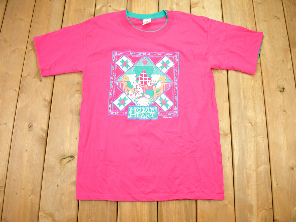 Vintage 1990s Gopher Sport Grandma Style Single Stitch T-Shirt