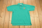Vintage 1990s The Disney Store Tigger Embroidered Polo T-Shirt