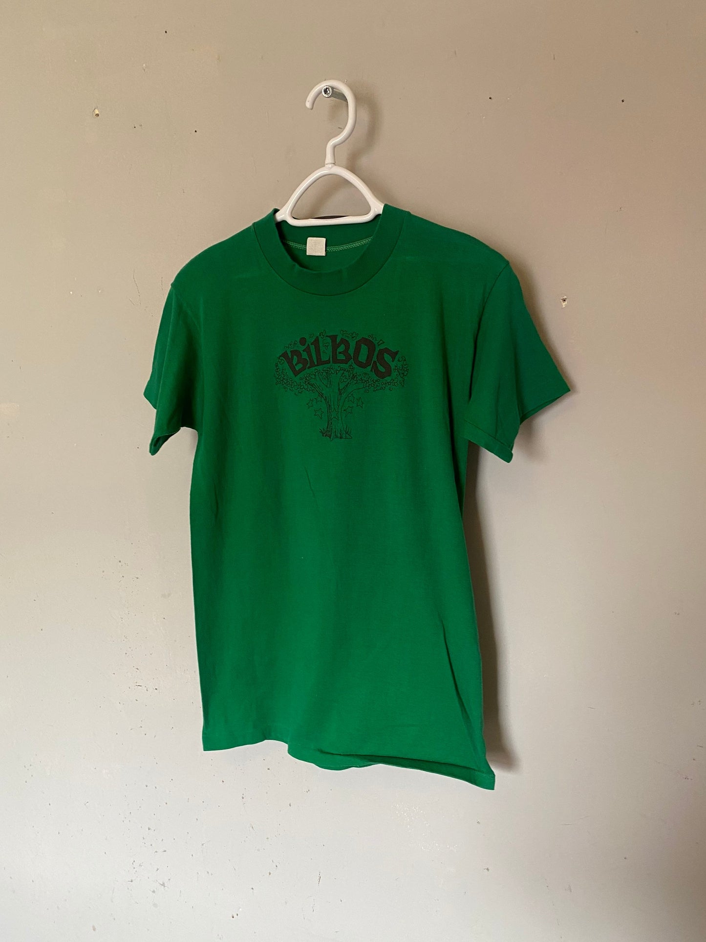 Beer Pub Shirt / Bilbo's Ireland / Irish Big Promo Graphic Print Tee Shirt / 80s / 90s / Made In USA