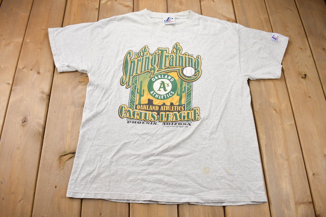 Vintage 1999 Oakland Athletics Spring Training Cactus League Phoenix, Arizona T-Shirt