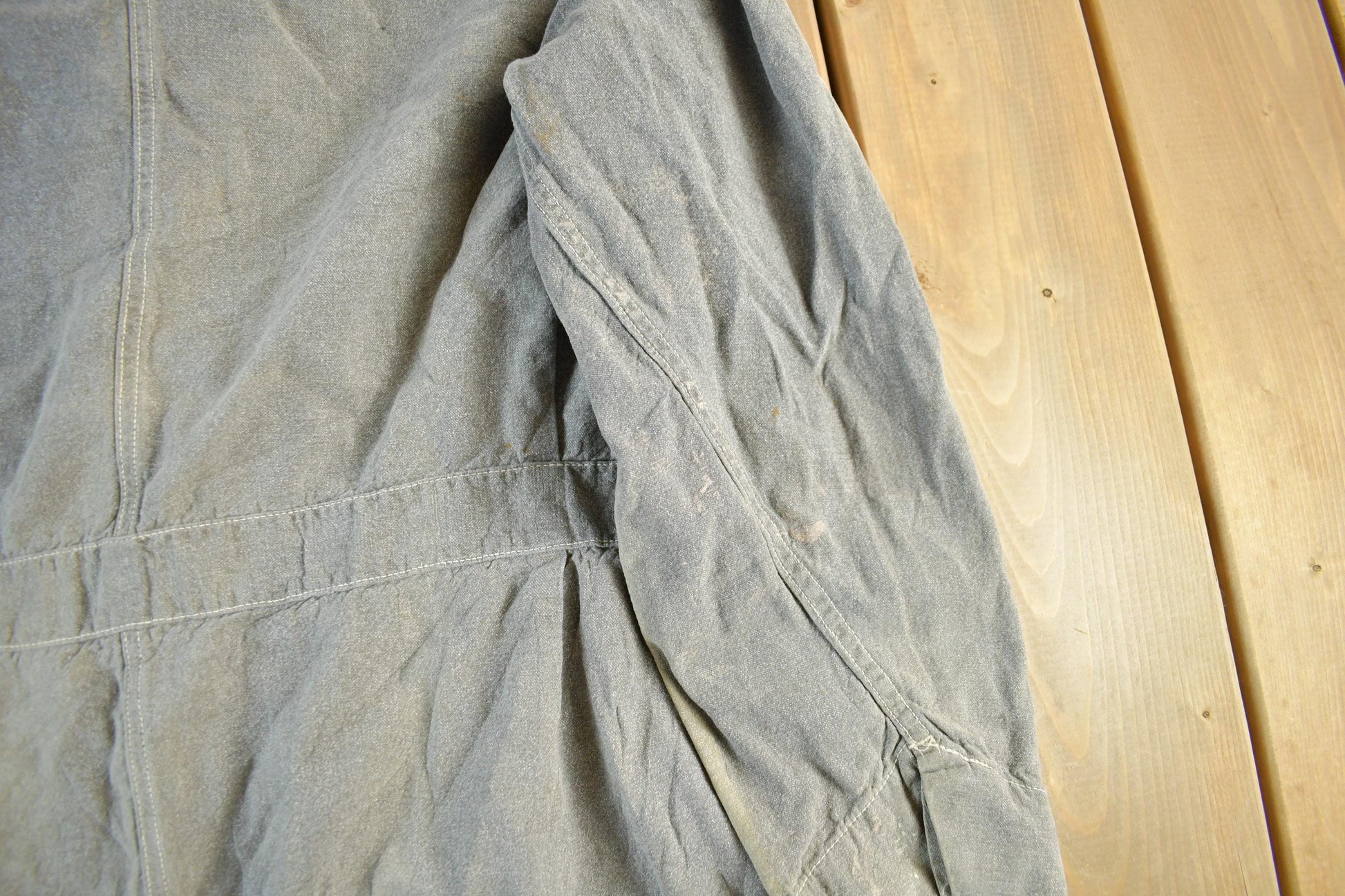 Vintage 1940s 3 Pocket Shop Coat Men's XL