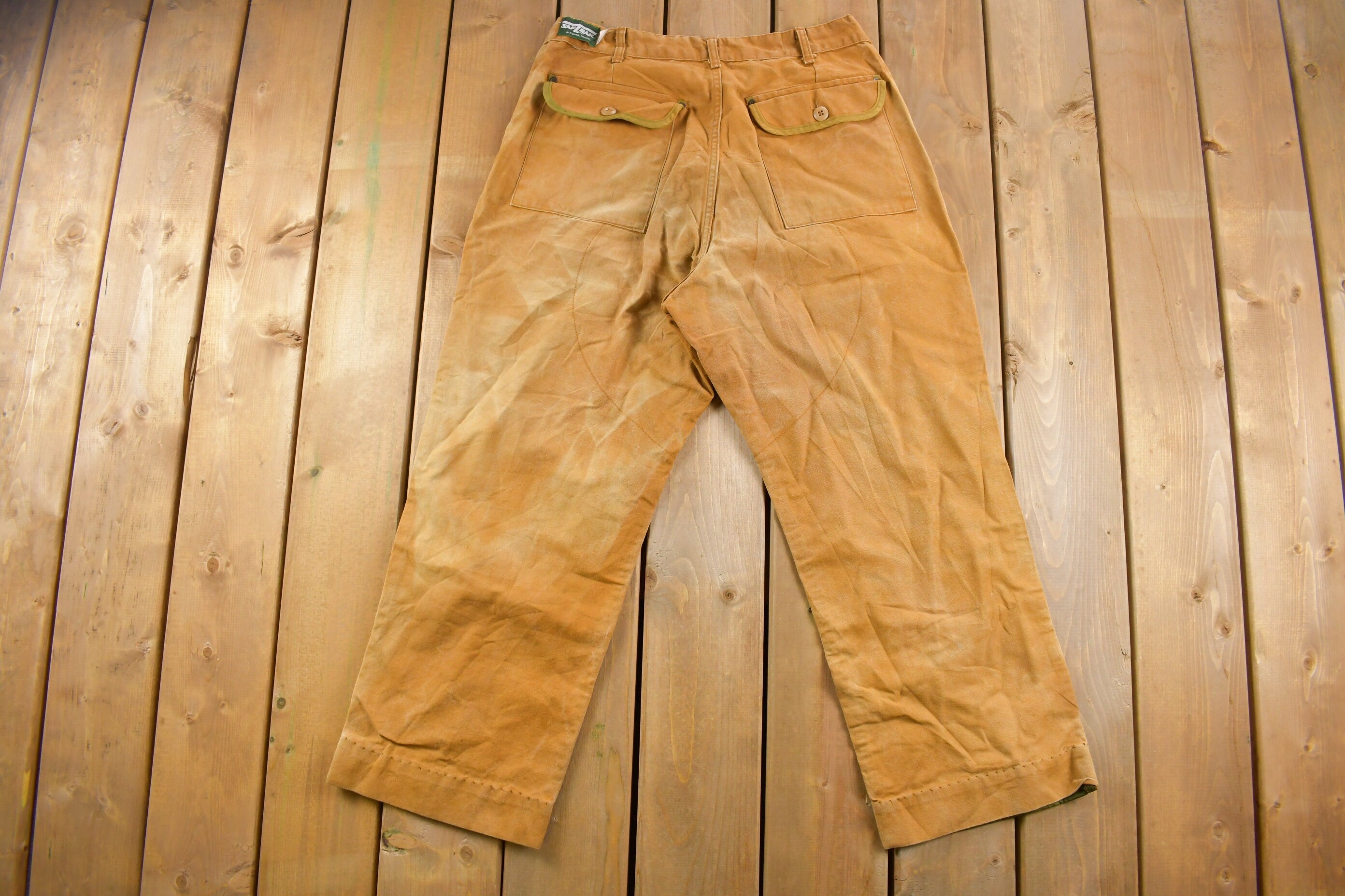 Vintage 1990s SaftBak Double Knee Nylon Pants Size 33 x 27