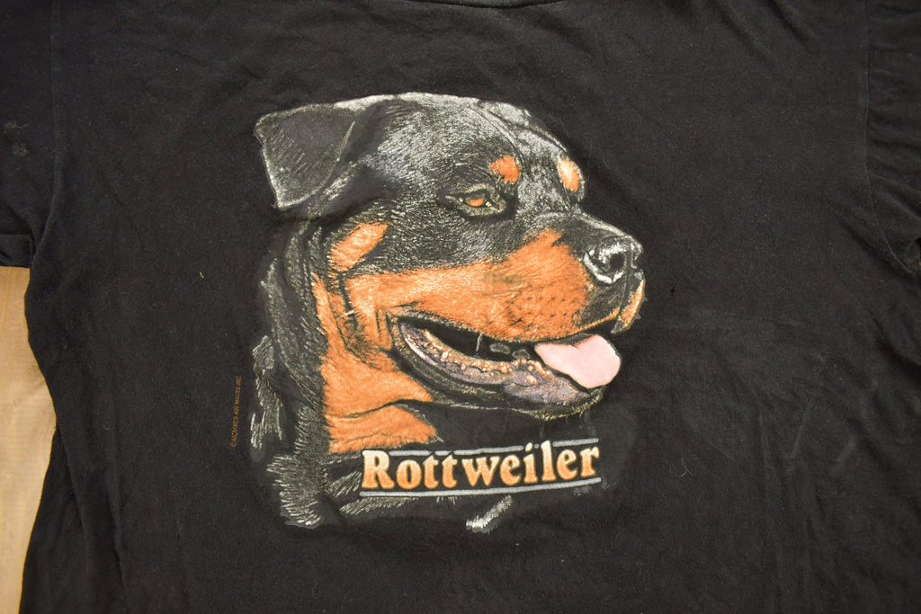 Vintage 1992 Rottweiler Graphic T-Shirt