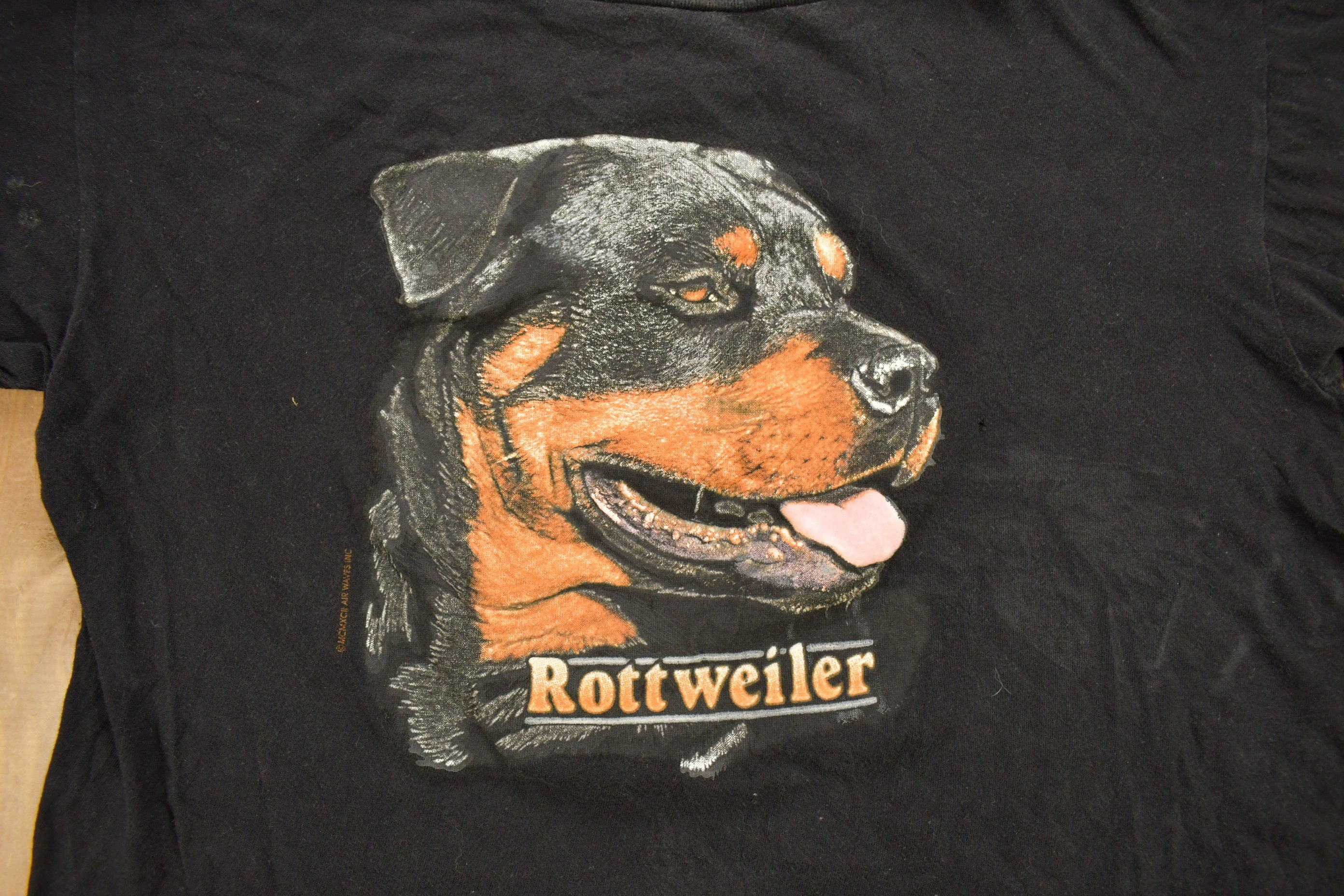 Vintage 1992 Rottweiler Graphic T-Shirt