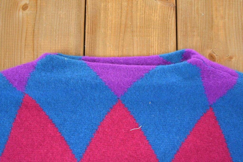 Vintage 1990s Benetton Knit Crewneck Sweater