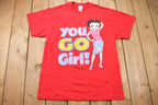 Vintage 2000 Betty Boop You Go Girl Cartoon Graphic T-Shirt