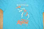 Vintage 1990 Michigan Festival Graphic T Shirt