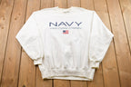 Vintage 1990 USA Navy Crewneck Sweatshirt