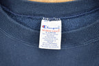Vintage 1990s University of Michigan Embroidered Champion Crewneck Sweatshirt