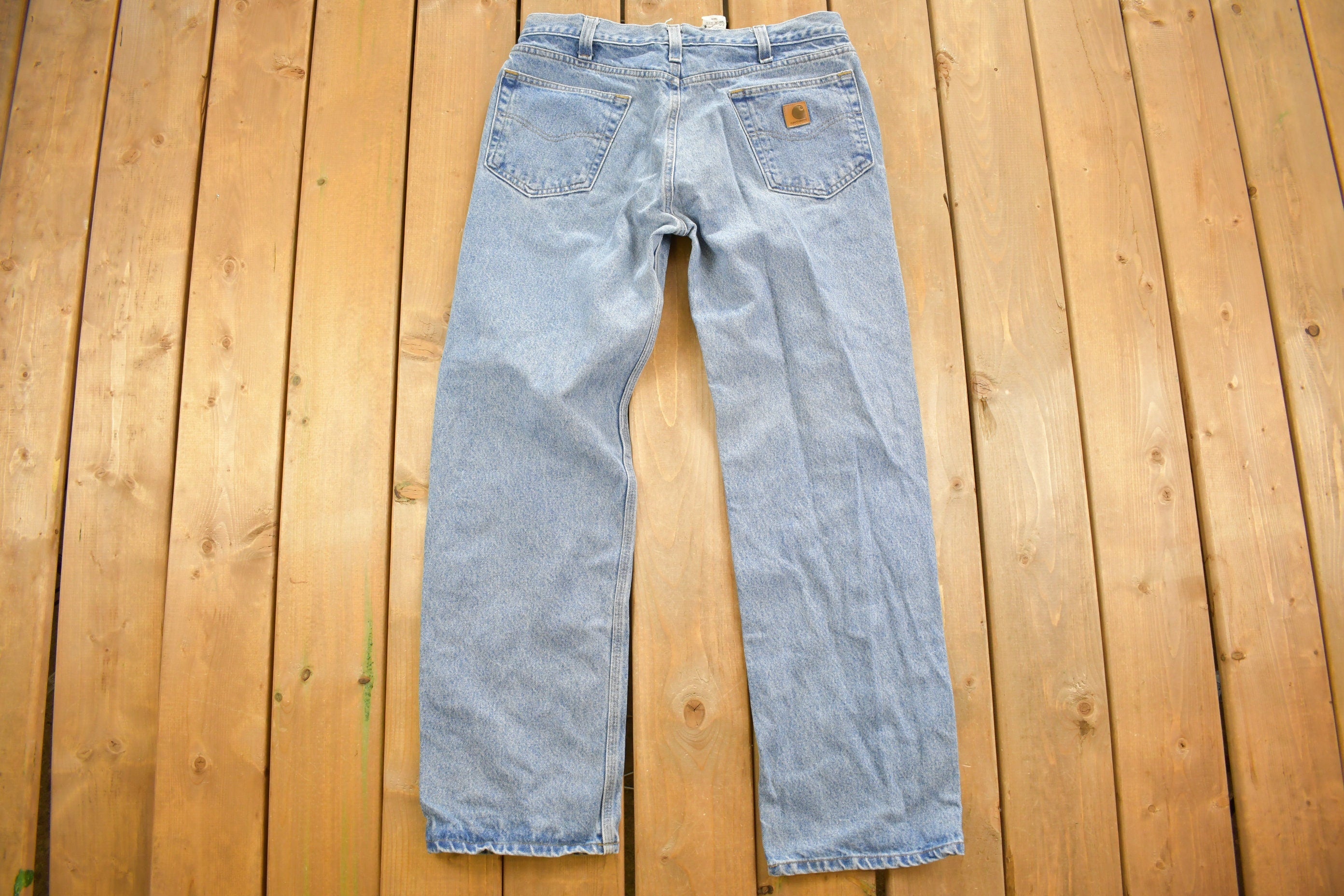 Vintage 1990s Carhartt Work Jeans Size 35 x 31