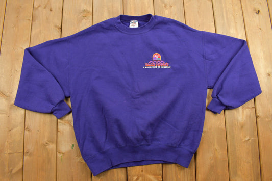 1990s Taco John's Mexican Crewneck Sweatshirt / Company Sweater / Vintage Sweatshirt / Pullover Sweatshirt / Made In USA / Company Sweater