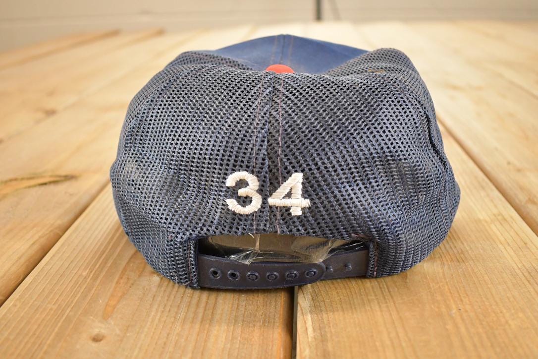 Vintage 1990s Minnesota Twins 34 Youth Snapback Hat / 90's Embroidered Cap