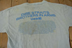 Vintage 1985 Dire Straits Brothers In Arms Tour Band T-shirt