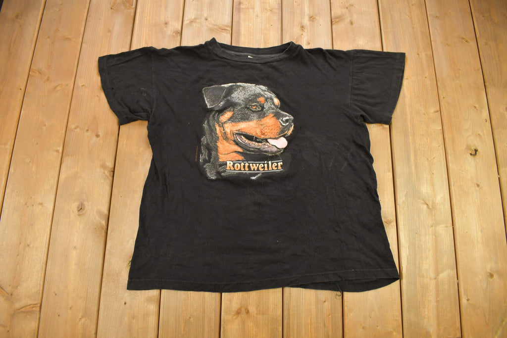 Vintage 1992 Rottweiler Graphic T-Shirt