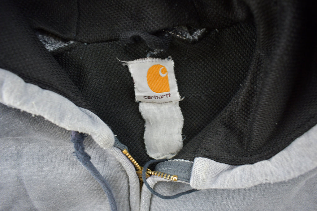 Vintage 1990s Sun Faded Carhartt Zip Up Hoodie