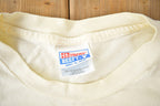 Vintage 1990s Erwin Logic Works Computer Software Single Stitch Graphic T Shirt Made In USA