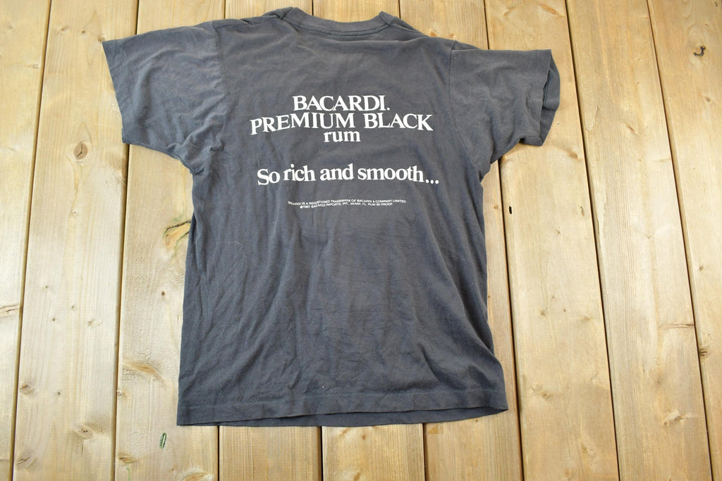 Vintage 1987 Screen Stars Best Bacardi Promo Single Stitch T-Shirt
