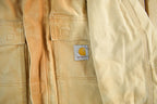 Vintage 1990s Carhartt Hooded Jacket Men's 44