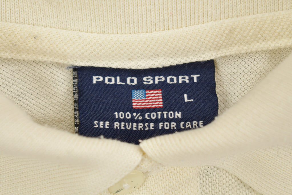 Vintage 1990s Polo Sport Small Pony Polo Shirt