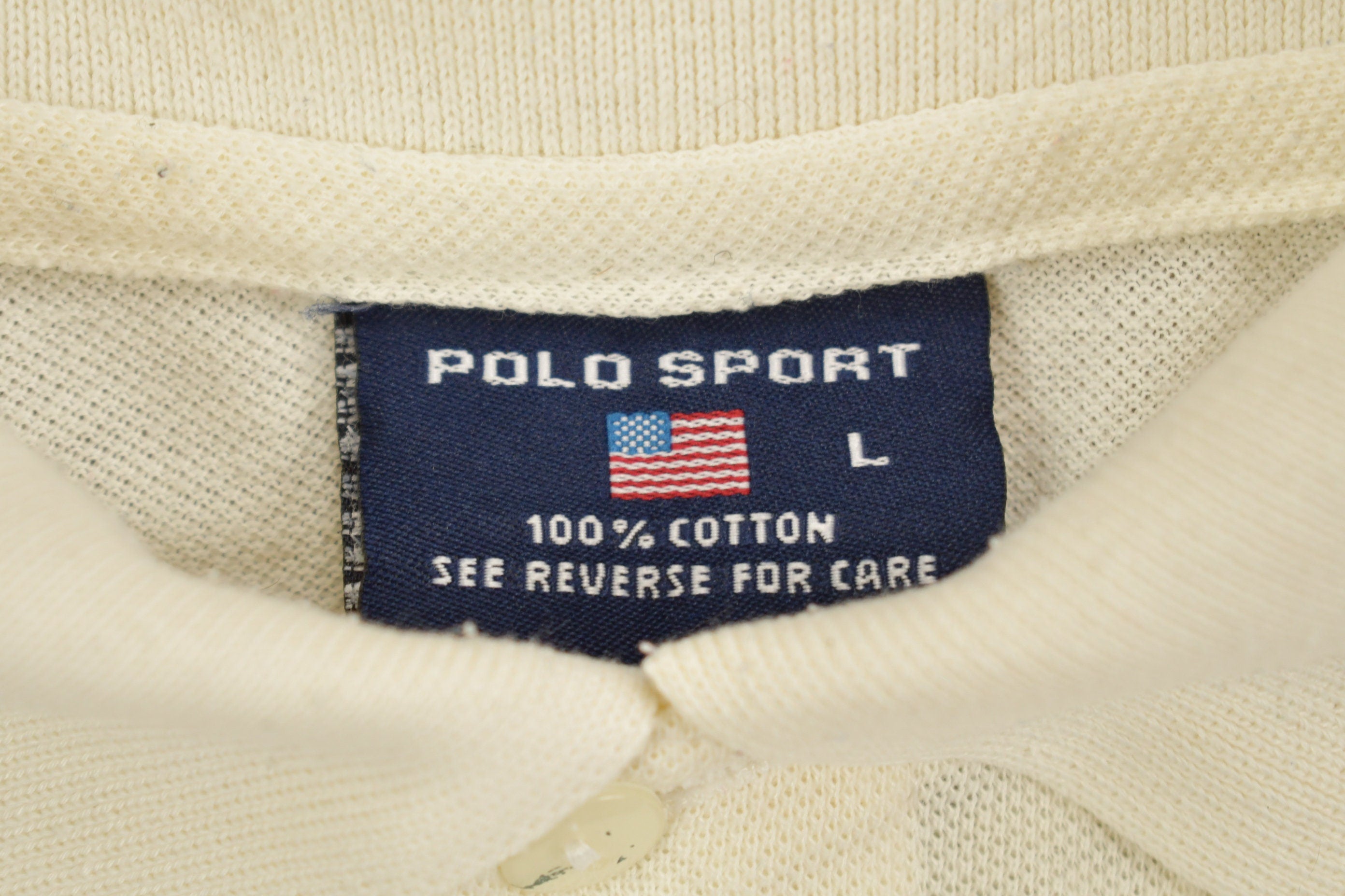 Vintage 1990s Polo Sport Small Pony Polo Shirt