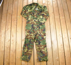 Vintage 1980s Caliber Woodland Camo Jumpsuit