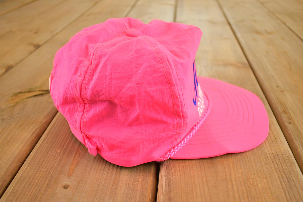 Vintage 1980s Mills Brainerd Minnesota Snapback Rope Trucker Hat /