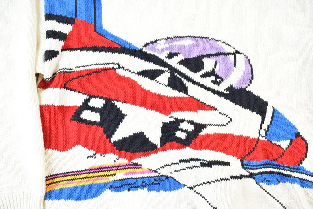 Vintage 1990s Ants House Italy Knit Crewneck Sweater