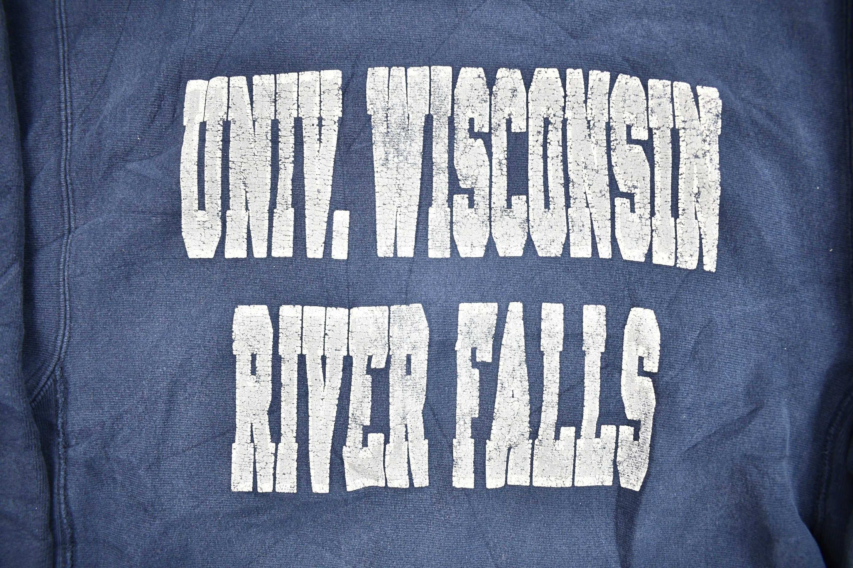 Vintage 1990s University Of Wisconsin River Falls Champion Reverse Weave Crewneck Sweatshirt
