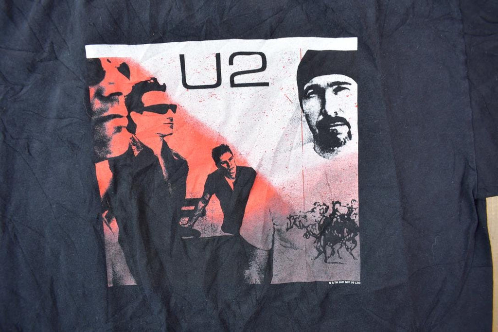 Vintage 2001 U2 Elevation Tour Band T-Shirt