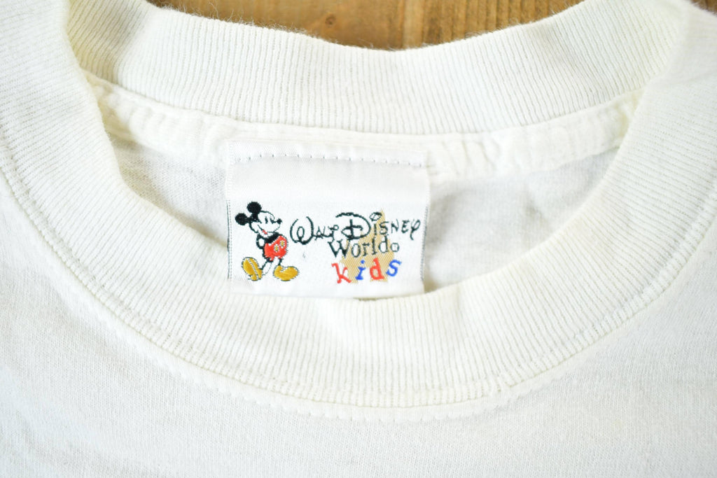 Vintage 1990s Walt Disney World Kid's Mickey's Philharmagic Disney Cartoon Promo T-Shirt Youth S