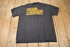 Vintage 2000 Harley Davidson Motorcycles Montreal The Legend Continues Graphic T-Shirt