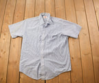 Vintage 1980s Bread Striped Button Up Shirt