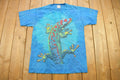 Vintage 1997 Leopard Gecko Theme Tie Dye Graphic T-Shirt