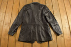 Vintage 1990s Denim & Co Leather Coat