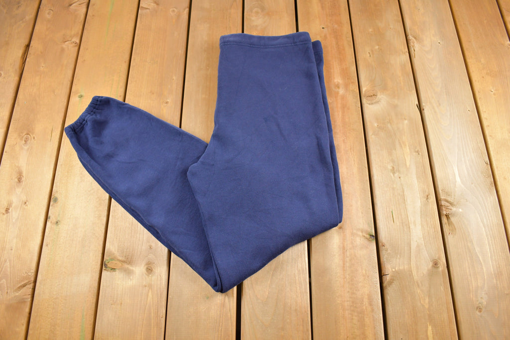 Vintage 1990s Russell Athletics Blank Blue Track Pants Size XL