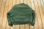 Vintage 1990s Eddie Bauer Full Zip Down Jacket Men's Tall XL