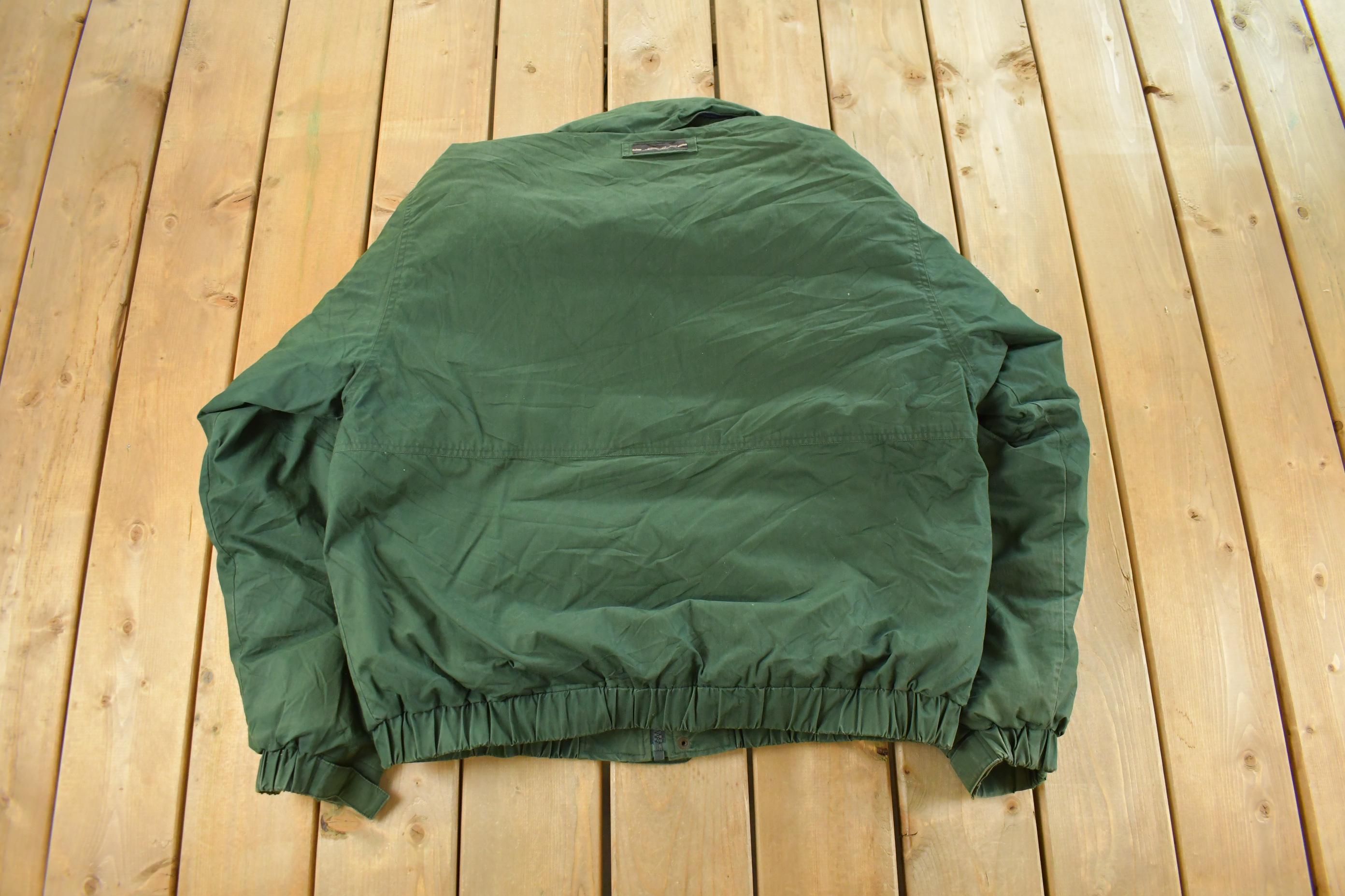 Vintage 1990s Eddie Bauer Full Zip Down Jacket Men's Tall XL