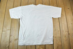 Vintage 1990s Think Positive Funny Fish Graphic T-Shirt  Vintage T Shirt  Streetwear  Graphic Tee  Single Stitch