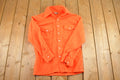 Vintage 1980s Orange Outdoorsman Button Up Shirt Men's S /