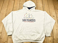 Vintage 1990s San Francisco California Embroidered Hoodie