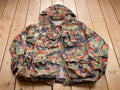Vintage 1990s Alpenflage Camo Canvas Hooded Jacket