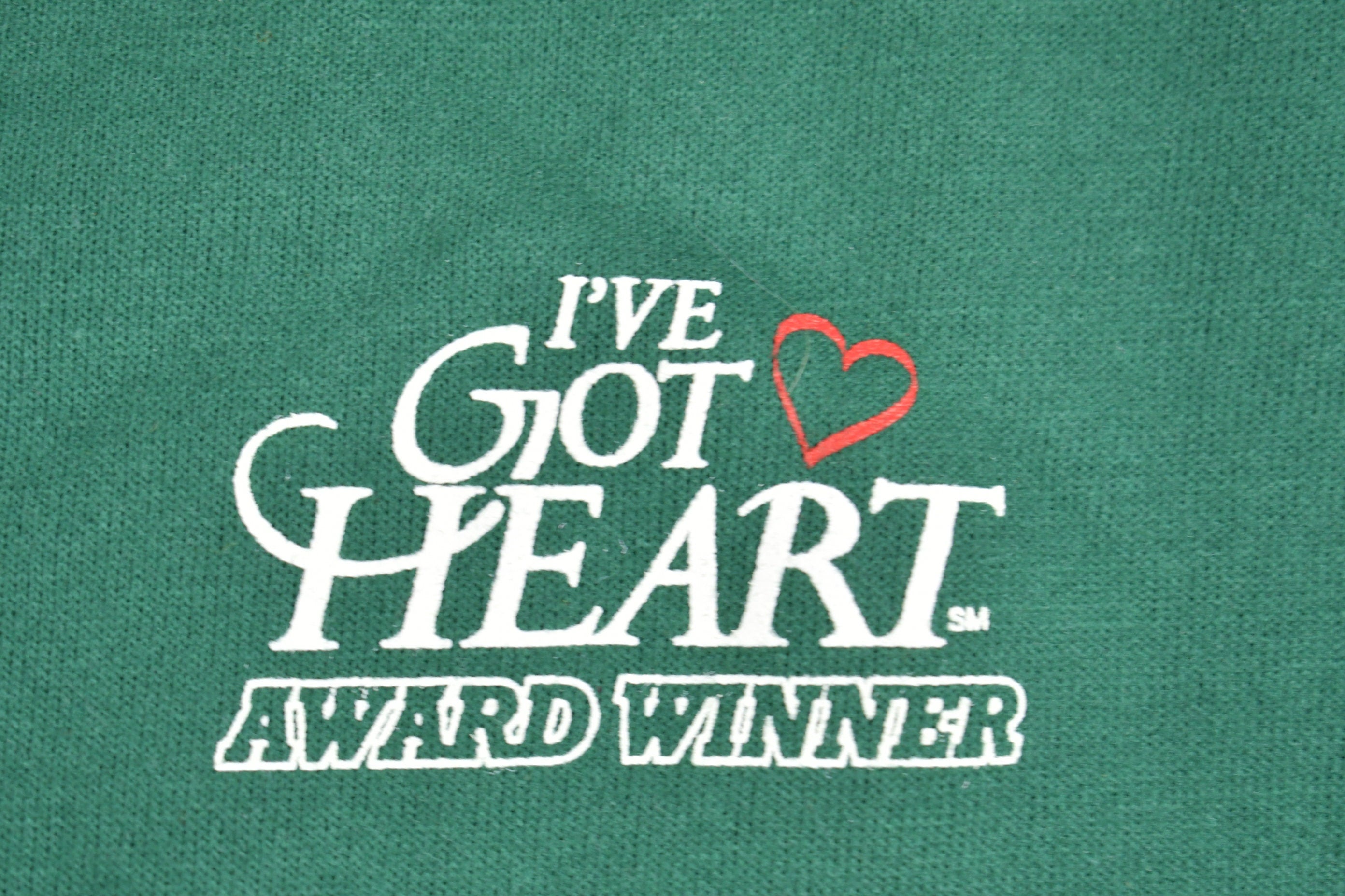 Vintage 1990s I've Got Heart Award Winner Graphic Crewneck Sweatshirt  90s Crewneck  Made In USA  Essential  Streetwear  90s