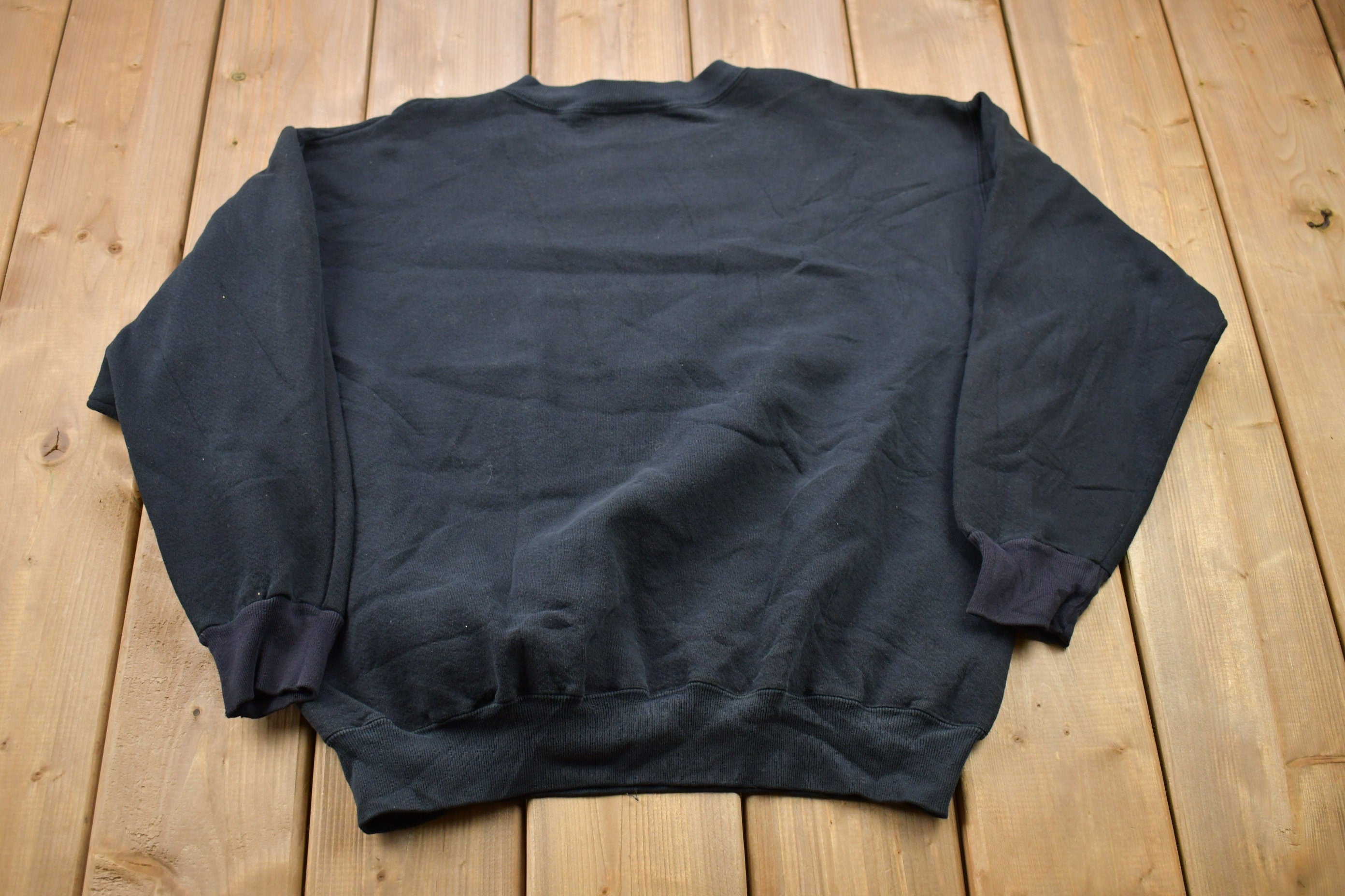 Vintage 1990s Wild As The Wind Eagle Salem Sportswear Graphic Crewneck Sweatshirt