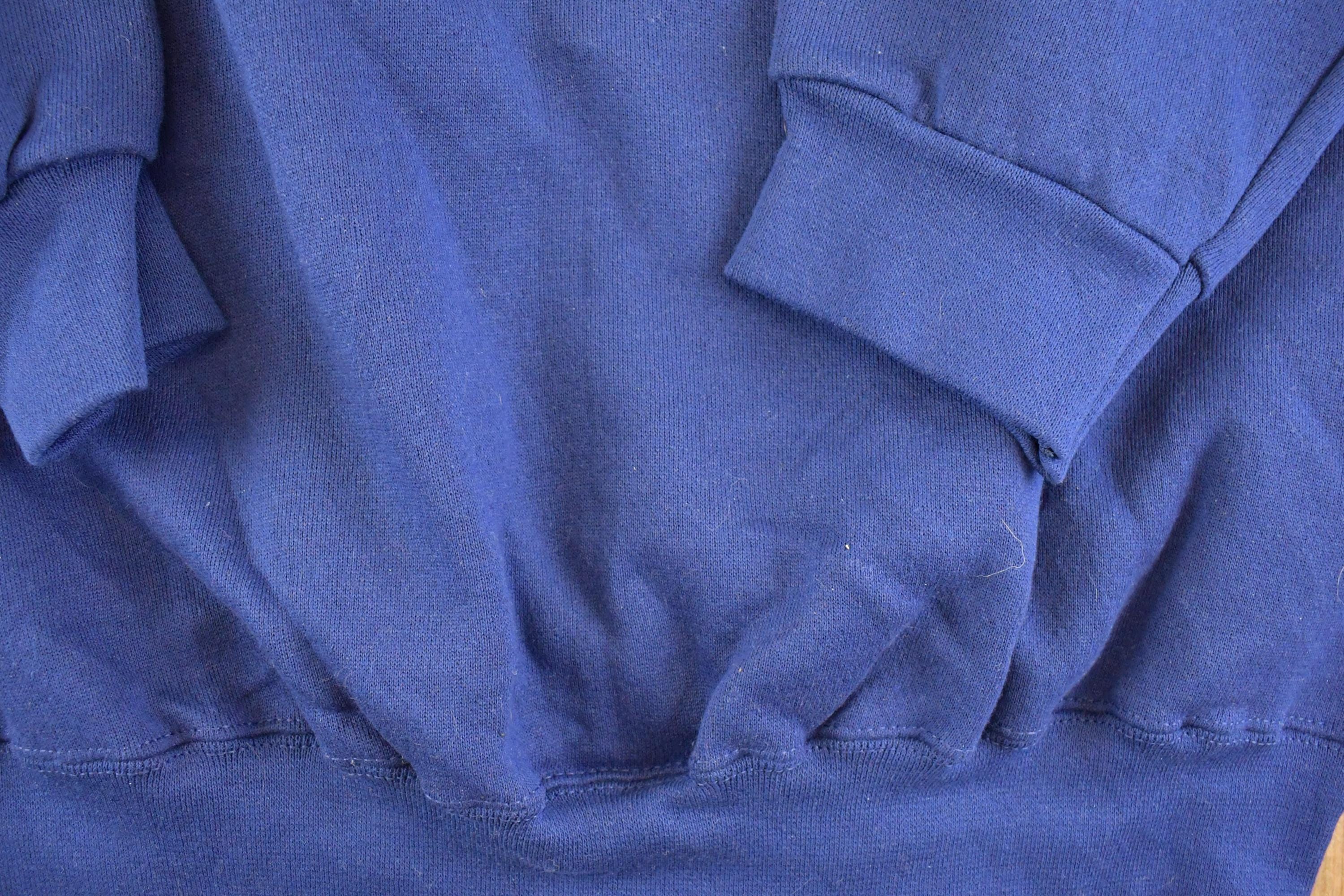 Vintage 1990s Dead Stock Tultex Super weight Streetwear Blank Crewneck Sweatshirt Men's L
