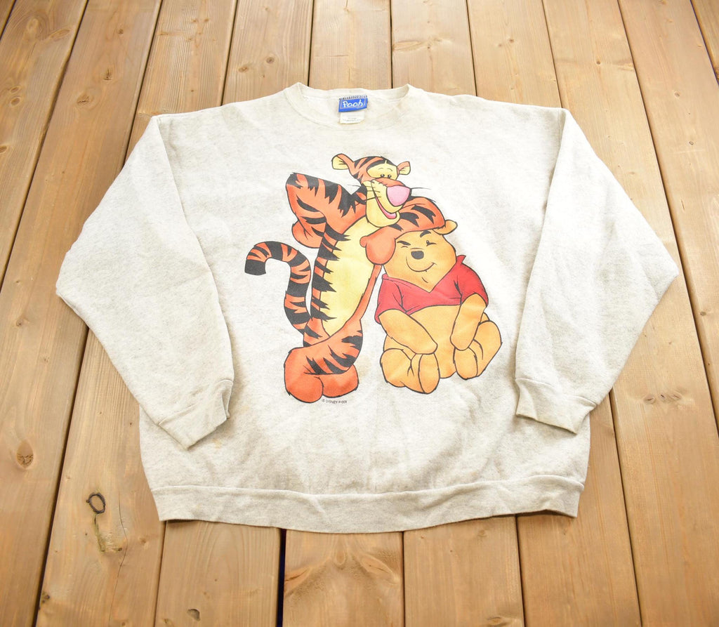 Vintage 1990s Winnie The Pooh Tigger Disney Crewneck Made In USA