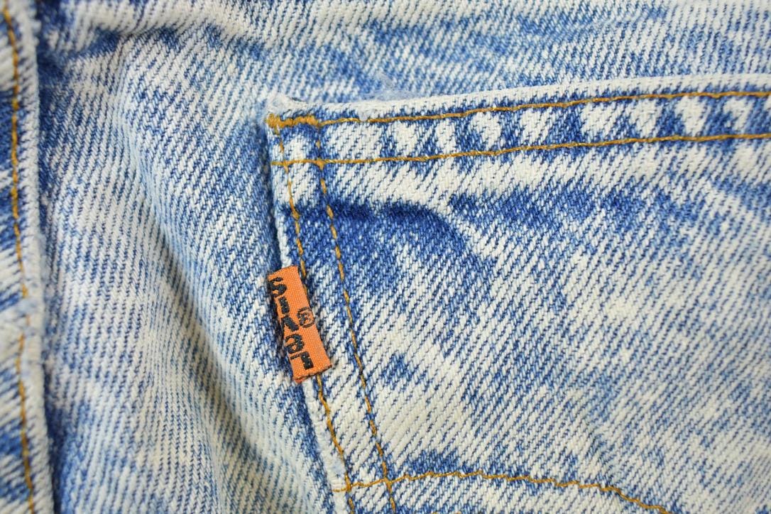 Vintage 1990s Levi Strauss Orange Tab 506 Denim Jeans Size