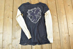 Deadstock Women Vintage Vigoss Y2K Thermal Sleeve T-Shirt